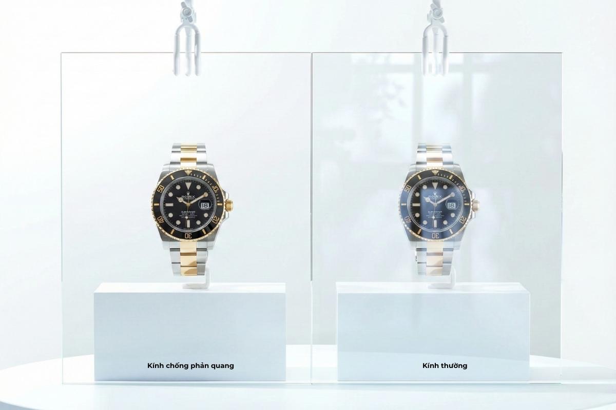 Kính chống phản quang KV (05)